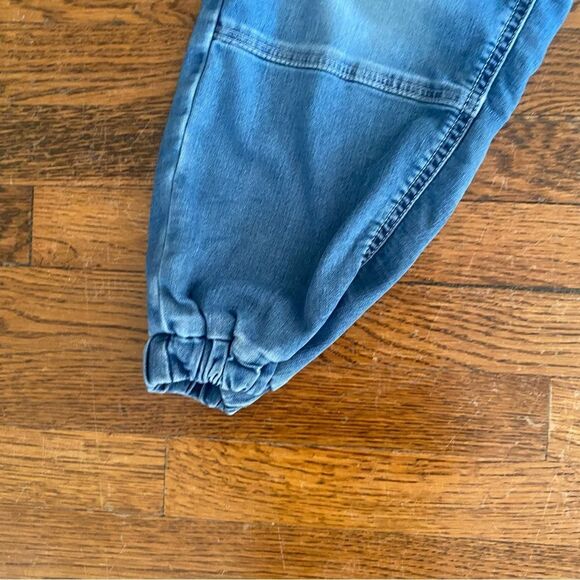 H&M kids Blue Denim Jogger Pants size 7 - Picture 3 of 7